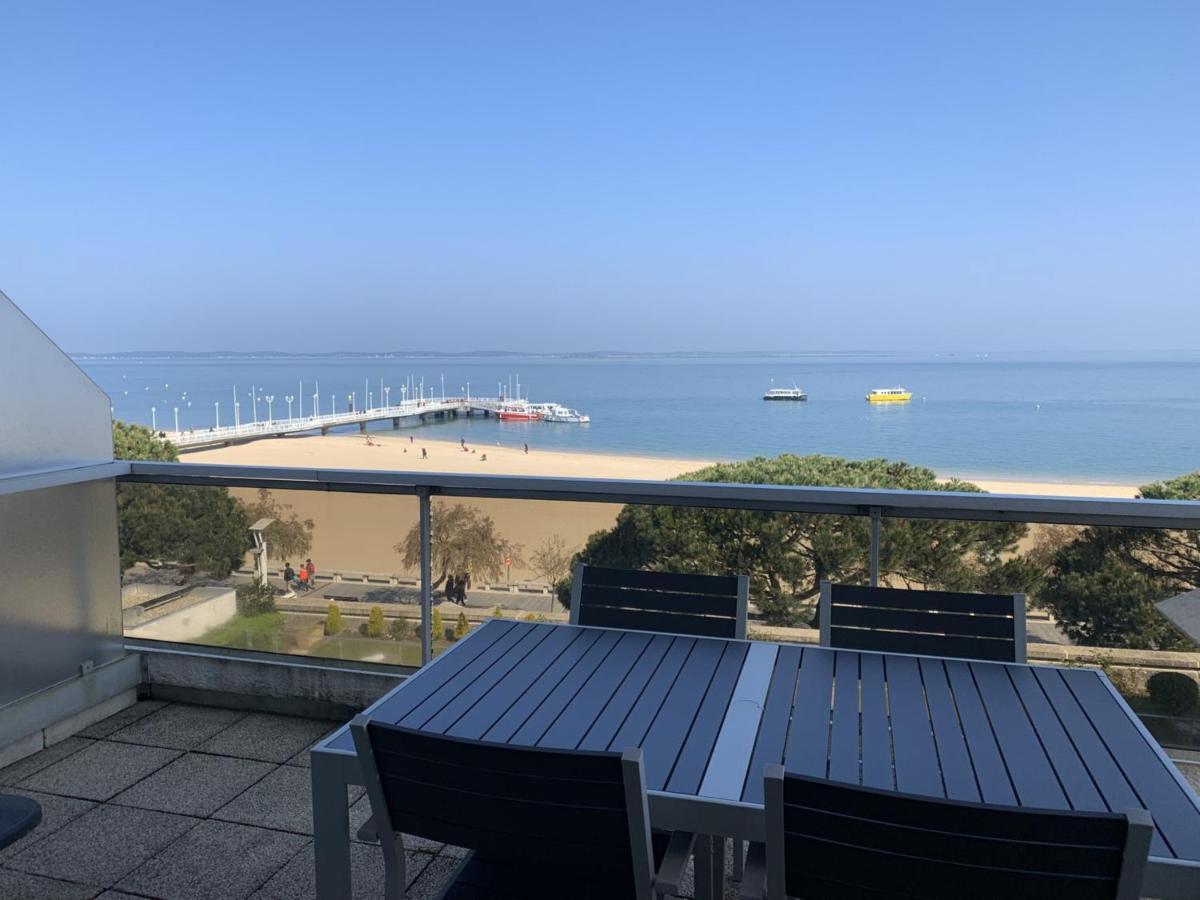 **Appartement T2 Vue Mer En Centre Ville Avec Balcon, Parking Et Wifi A Arcachon** - Fr-1-374-51 Экстерьер фото