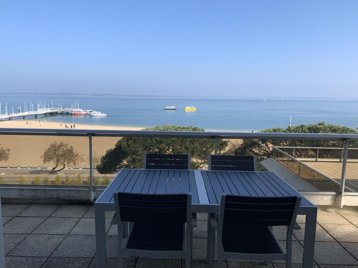 **Appartement T2 Vue Mer En Centre Ville Avec Balcon, Parking Et Wifi A Arcachon** - Fr-1-374-51 Экстерьер фото